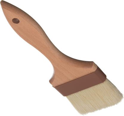 SPARTA Kitchen Basting Brush – 4037300 Basting Brush for Cooking Flat Boar Bristle Brush, Hardwood Handle for Kitchens, Restaurants, Catering, High Heat Food Prep, 1.5in