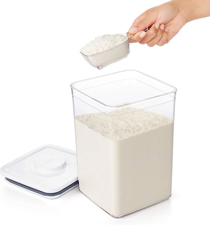 OXO Good Grips POP Container 1/2 Cup Scoop, Clear