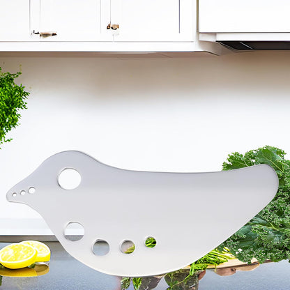 Metal Herb Stripper Tool – Stainless Steel Kale Stem & Leaf Remover with Grip Handle for Fresh Greens