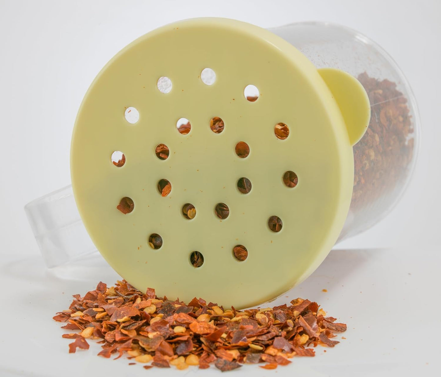 WINCO Dredge with snap on Lids, Clear