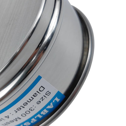 325 Mesh Lab Sieves 4" Diameter 304 Stainless Steel Wire Cloth Test Sieve for Industrial Laboratory Home