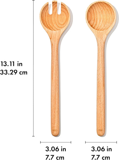 OXO Good Grips 3-Piece Wooden Spoon Set