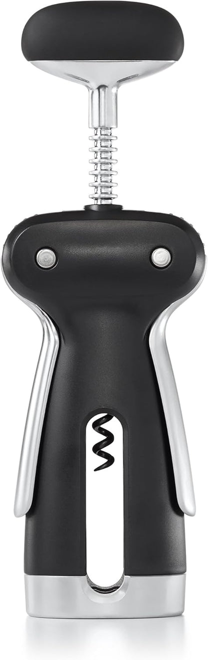 OXO SteeL Winged Corkscrew with Removable Foil Cutter
