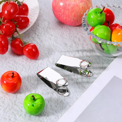 5Pcs Stainless Steel Strawberry Huller Silver Fruit Stem Remover Picker Strawberry Cherry Tomato Fruit Tools Strawberrys Kitchen Accessories Pineapple Tool
