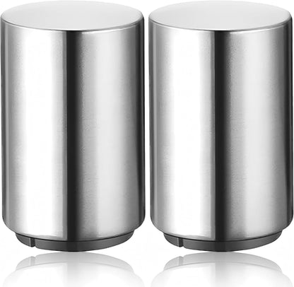 Magnetic Beer Bottle Opener with Automatic Cap Catcher, Ultra Premium Stainless Steel Soda & Beer Bottle Opener, Push & Pull Convenient Design Bar Accessory