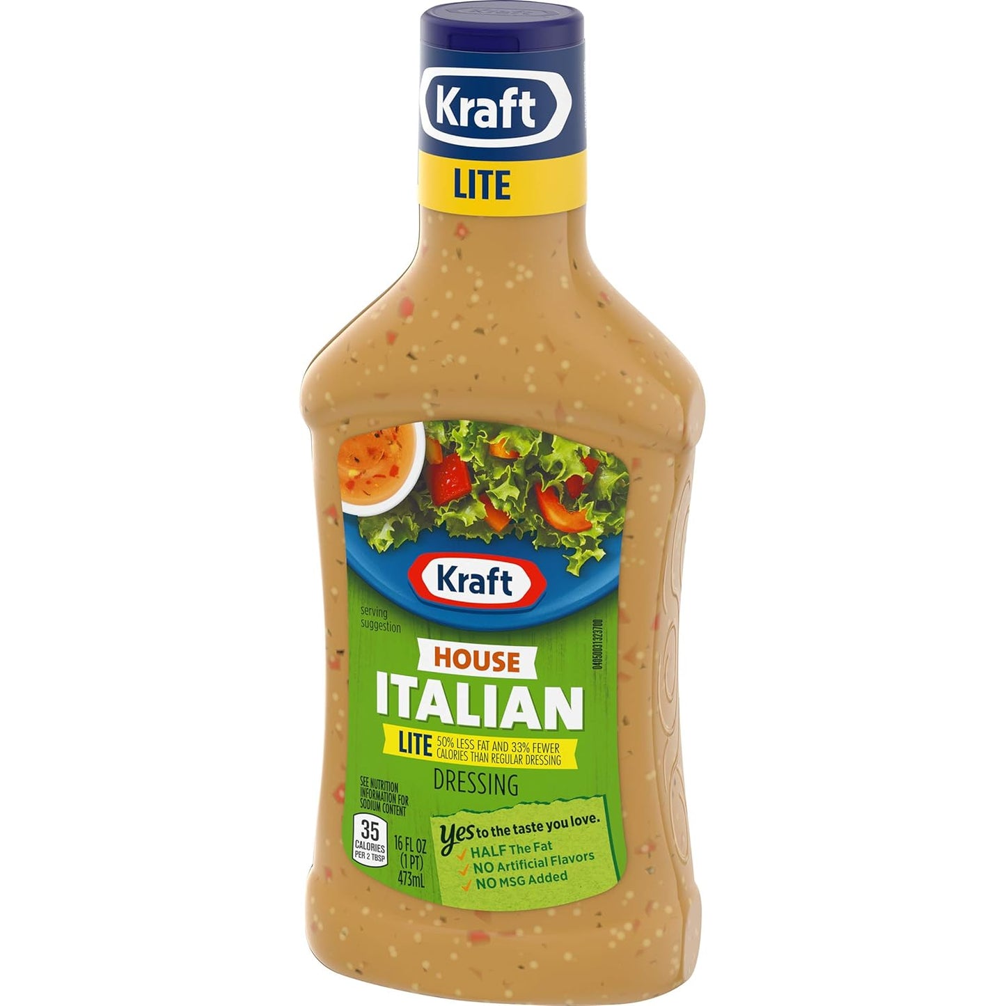 Kraft Zesty Italian Dressing Family Size, 24 fl oz Bottle