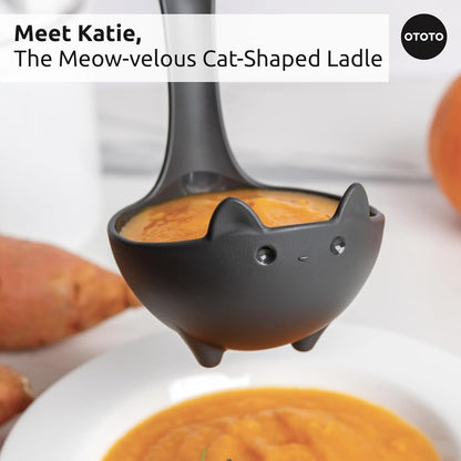 OTOTO The Original Nessie Ladle - Soup Ladle, Cute Gifts, Funny Kitchen Gadgets, Loch Ness design, Cooking Gifts for Mom - Cute and Practical Kitchen Utensils - Unique Gifts for Women