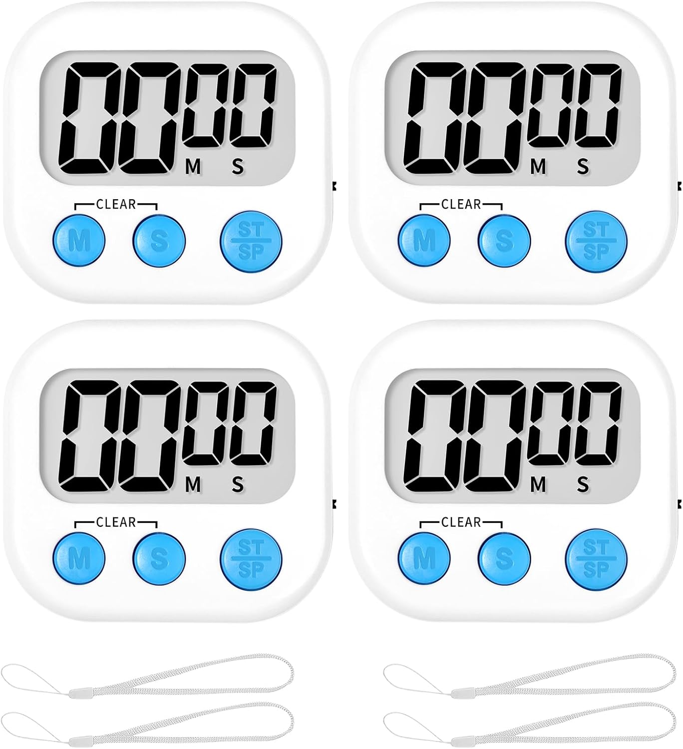 ZILLEEN Classroom Timer for Kids Teachers 2 Pack Digital Timers