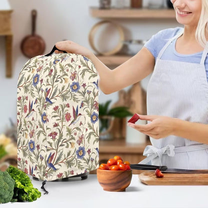 Coffee Pastry Blender Dust Cover with Drawstring Field Stand Mixer or Coffee Maker Cover Anti Fingerprint Polyester Appliance for Home Kitchen Decor