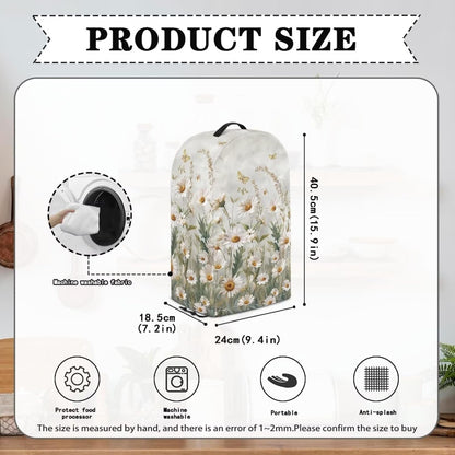 Coffee Pastry Blender Dust Cover with Drawstring Field Stand Mixer or Coffee Maker Cover Anti Fingerprint Polyester Appliance for Home Kitchen Decor