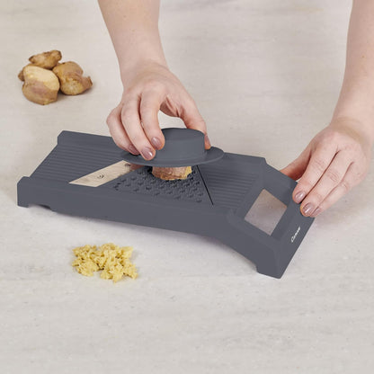 Culinare Multi-Blade Mandoline Slicer, Vegetable, Cheese Chopper and Grater, 4 Interchangeable Blades, Safety Guard, Non-Slip Base