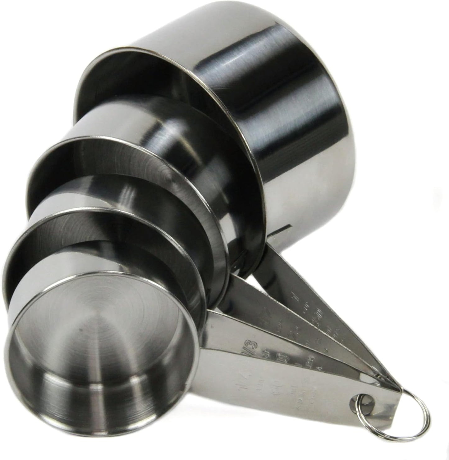 Measuring Spoons, 4 Piece Set, Stainless Steel