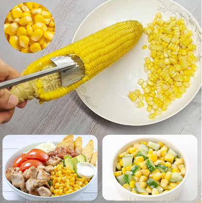 ZKSM Corn Cob Remover，Corn Peeler,Corn on the Cob Stripper, Suitable For Home Kitchens, Restaurants, Outdoor Dining (2PCS）