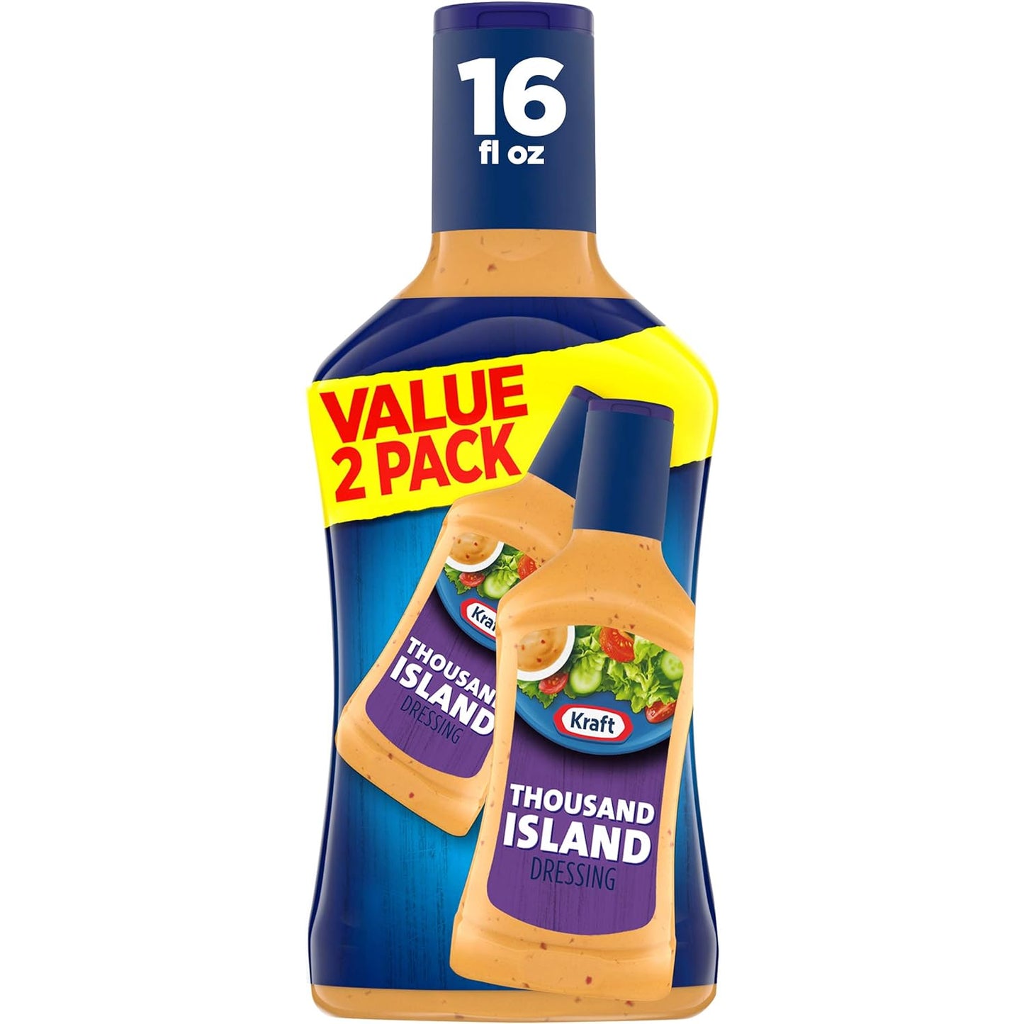Kraft Zesty Italian Dressing Family Size, 24 fl oz Bottle