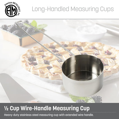 American METALCRAFT, Inc. American Metalcraft MCL125 Stainless Steel Measuring Cup, 1 1/4-Cup