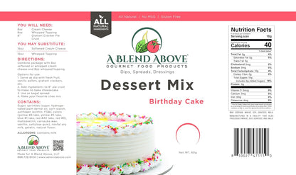 A Blend Above Banana Cream No-Bake Dessert Mix, 3 Pack, No-Bake Cheesecake, Fruit Dip, Dessert Mix, Bagel Topping, Frosting, Cheesecake Filling, Quick and Easy to Make, Makes 16 Ounces, Cream Cheese,