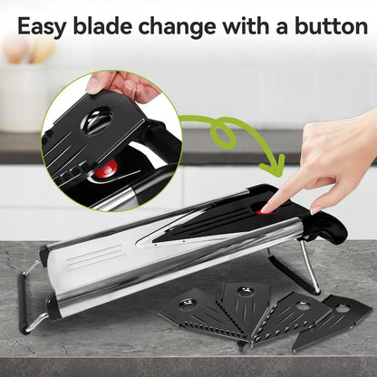 mandoline slicer, mandoline slicer for kitchen,Stainless Steel mandolin slicer,Vegetable Slicer,mandoline food slicer,slicer vegetable cutter,Cut-Resistant Gloves，