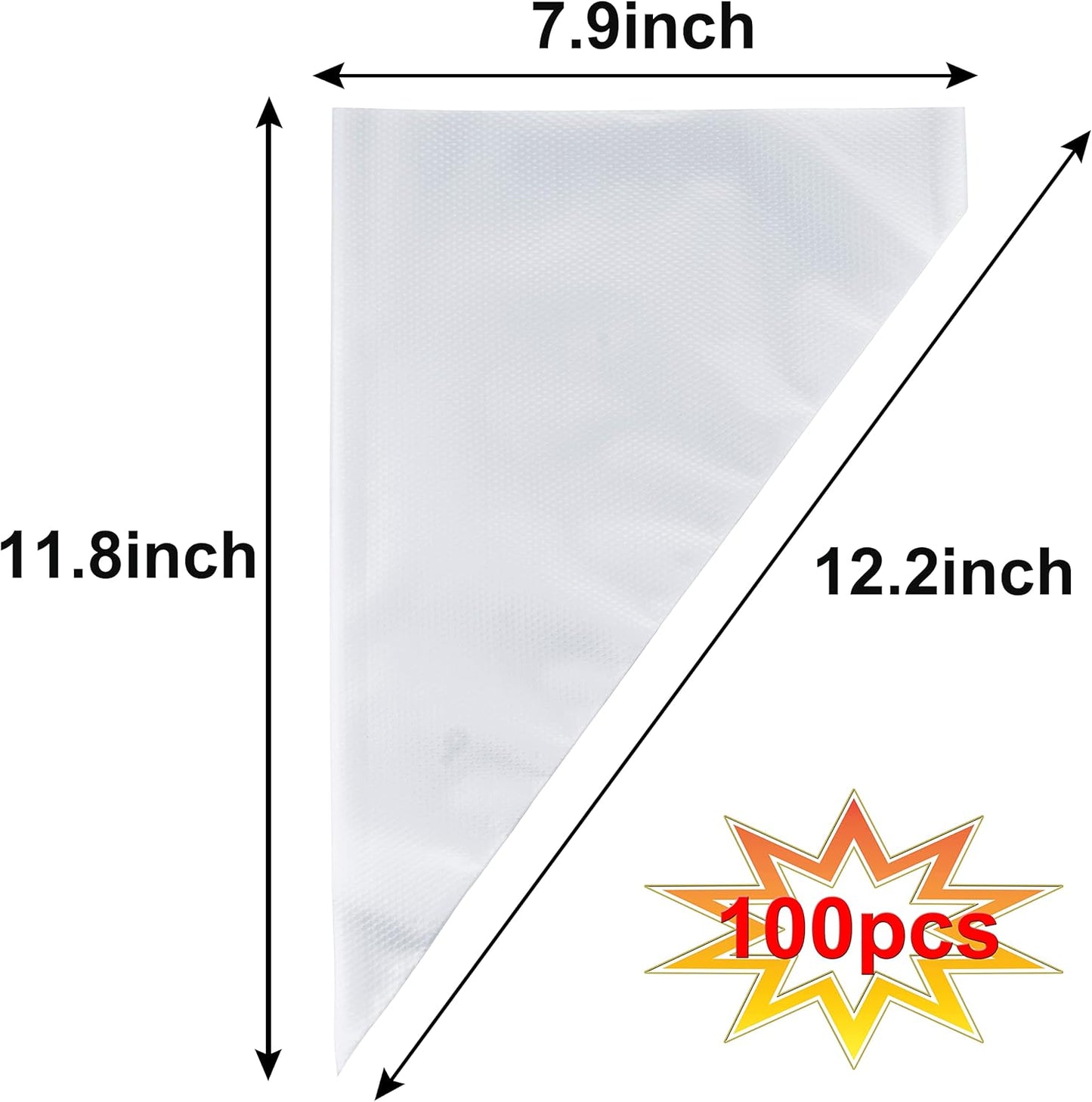 Piping Bags and Tips Set, Cakes Decorating Supplies Kit with 100pcs 12 Inch Pastry Bags, 16 Piping Tips, 3 Cake Scraper, 2 Couplers, 2 Bag Ties, Simple and Convenient Baking Supplies Set