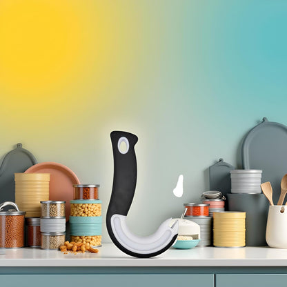 Hand Can Opener Manual, Can Opener for Seniors, Easy Open Ring Pull Can Opener, Convenient to Open Cans Labor-Saving Tools Can be Used for a Variety of Pull-Tab Cans, Manual Can Openers
