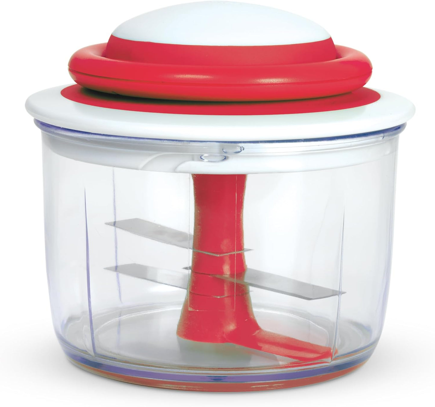 Chef'n VeggiChop Hand-Powered Food Chopper (Arugula), 5.5" x 5.5" x 5"