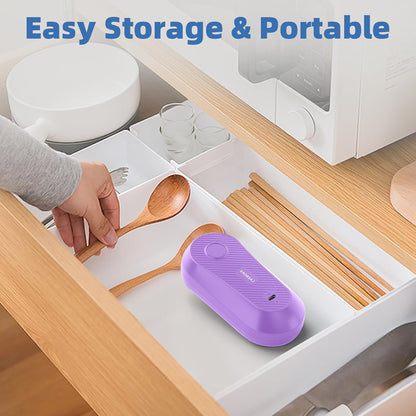 Electric Can Opener, Rechargeable Can Openers for Seniors & Arthritis, One-Touch Automatic Can Opener, Hands-Free, Smooth Edge, Compact, Kitchen Gadgets