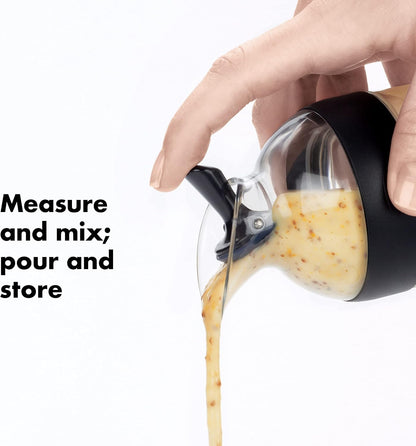 OXO Good Grips Little Salad Dressing Shaker + Chef's Squeeze Bottle Set
