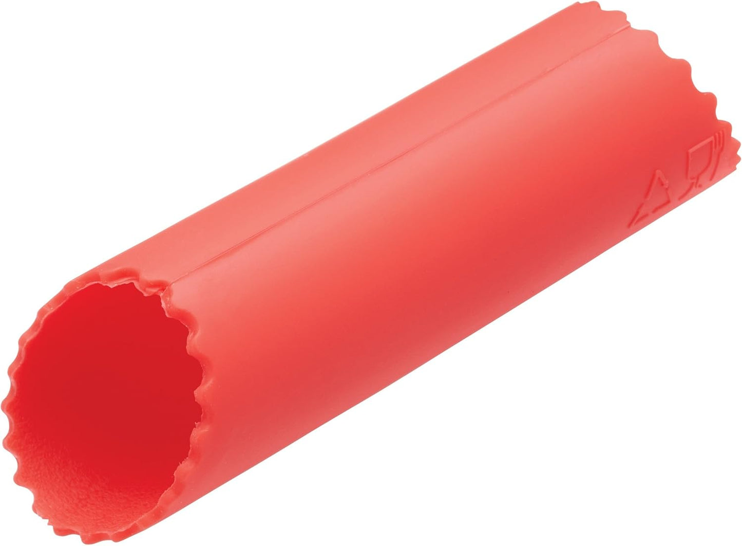 KitchenCraft Silicone Garlic Peeler Tube, Red, 13.5 cm