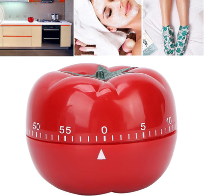 Cute Fruit Kitchen Timer, 60 Minutes Pineapple Shape Mechanical Timer Novelty 360 Degree Rotating Manual Cooking Timer
