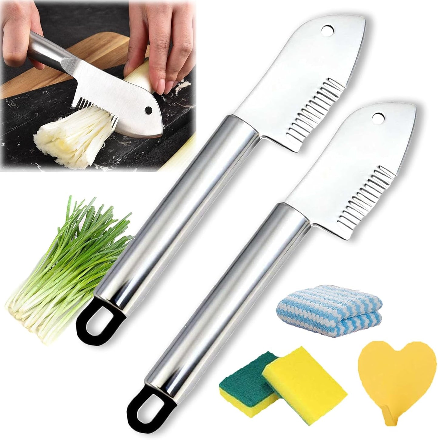 Stainless Steel Multi-Purpose Julienne Peeler, Protable Handheld Vegetable Shredder, Precision Veggie Julienne Blade, Quick & Easy Kitchen Shredder Tool For Potatoes, Carrot (1PC-B)