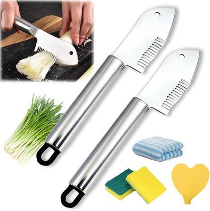 Stainless Steel Multi-Purpose Julienne Peeler, Protable Handheld Vegetable Shredder, Precision Veggie Julienne Blade, Quick & Easy Kitchen Shredder Tool For Potatoes, Carrot (1PC-B)