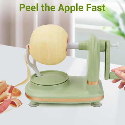 Apple Peeler, 8 Wedges Apple Peeler Slicer Corer, Apple Slicer, Stainless Steel Blades
