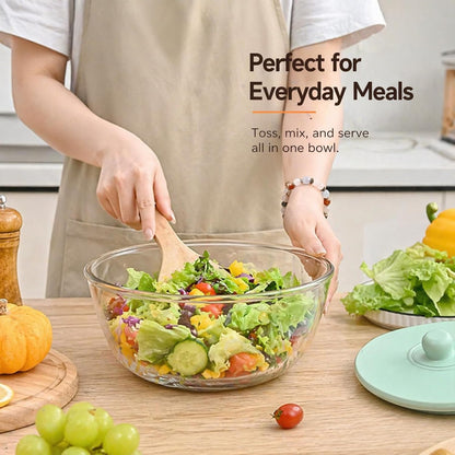 Large Capacity Multi-function Salad Spinner, 6-in-1 Salad Spinner & Vegetable Chopper, Vegetables Fruits Washing Bowl, With 5 Blade Slicer Egg Yolk Strainer Shredder (Transparent Version A)