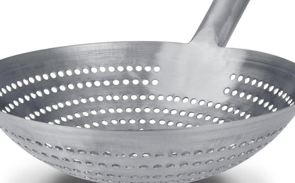 Craft Wok Small 6-Inch Brass Mesh Strainer/Spider Skimmer Zhao Li, Robust & Elegant Kitchen Tool for Frying & Straining, Authentic Oriental Cookware - / 732W7