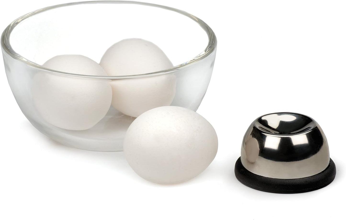 RSVP International Endurance Kitchen Tool Collection Durable & Easy to Clean, Dishwasher Safe, Egg Topper, Stainless Steel