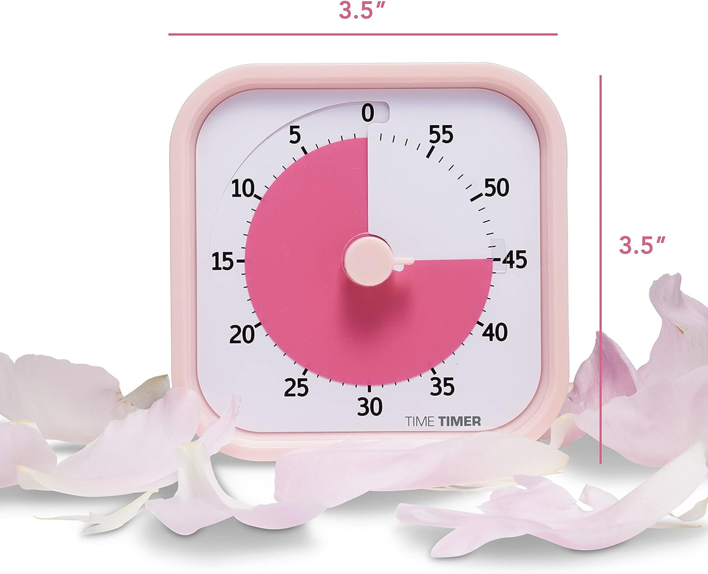 TIME TIMER Home MOD – 60-Minute Visual Timer, Home Edition, Silent Operation, for Homeschool Supplies, Study, Office & Meetings (Fern Green)