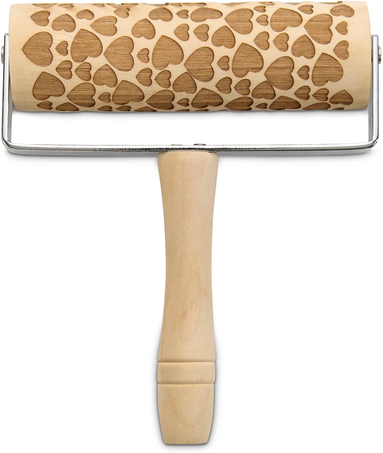 Mrs. Anderson's Baking Children’s Classic Wooden Rolling Pin, German Beechwood With Steel Ball Bearings, 7-Inch x 1.5-Inch, Smooth Effortless Rolling For Dough And Pastry