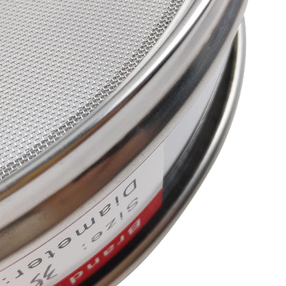 LABALPHA 120 Mesh Lab Sieves, #120 Mesh Test Sieve, 8'' Diameter, 304 Stainless Steel Wire Cloth (0.125mm)