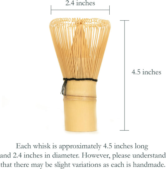 Japanese Bamboo Whisk (Chasen) Matcha Set for Traditional Matcha Tea Preparation by Naoki Matcha