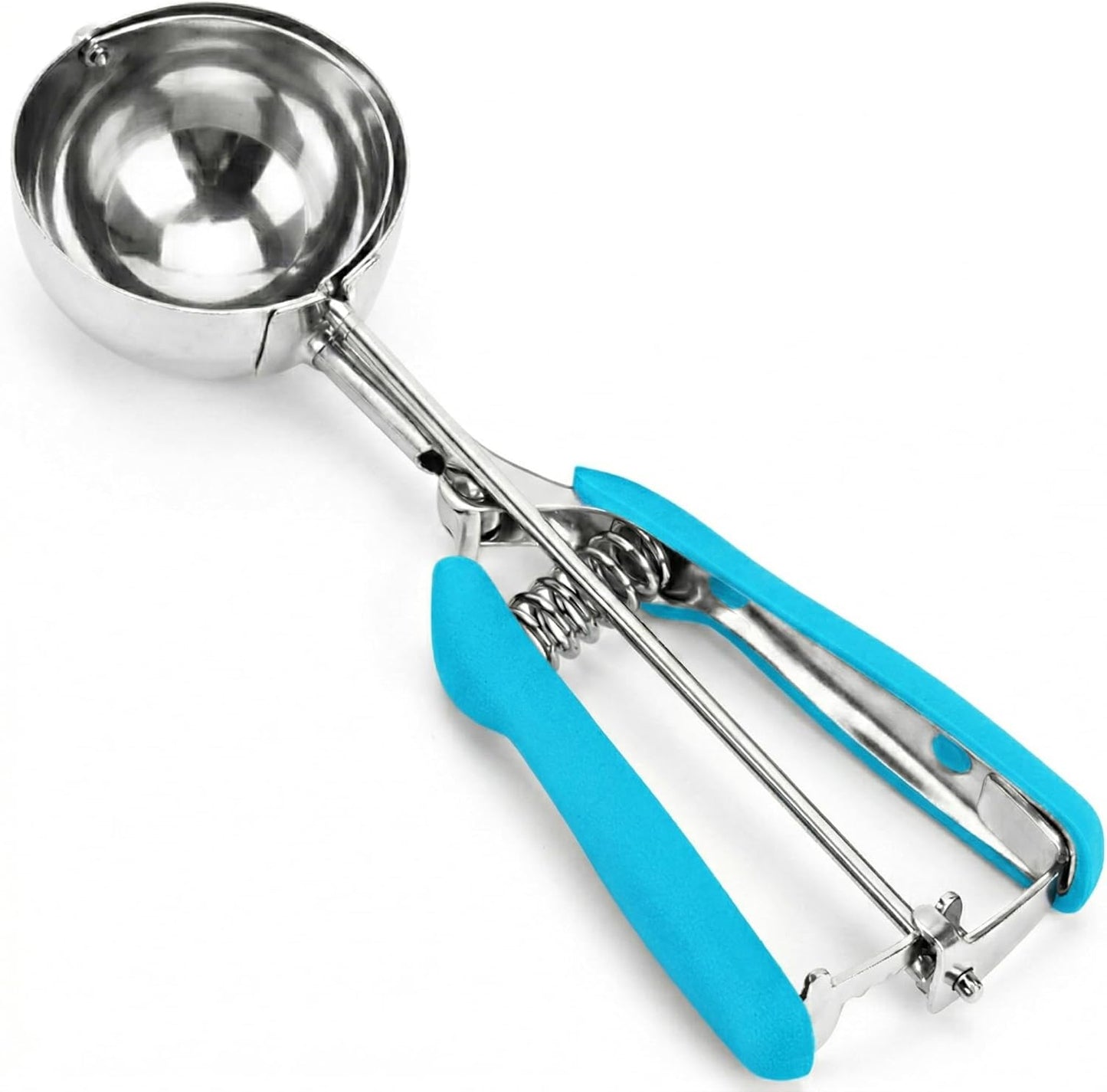 Ice Cream Scoop, 18/8 Stainless Steel Cookie Scoop, Cookie Scoops for Baking, 2 Tbsp/ 30 ml/ 1 oz Cookie Dough Scoop, Ice Cream Scooper with Trigger Release, Cookie Scooper for Baking