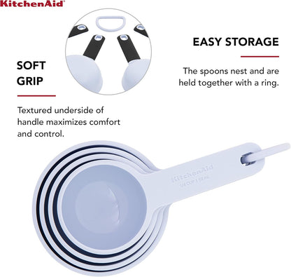 KitchenAid Universal Measuring Cup Set, 4-Piece, Pistachio