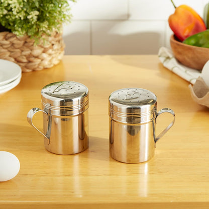 RSVP International Endurance Kitchen Shaker Collection Dishwasher Safe, All Purpose, 11 ounce, Stainless Steel