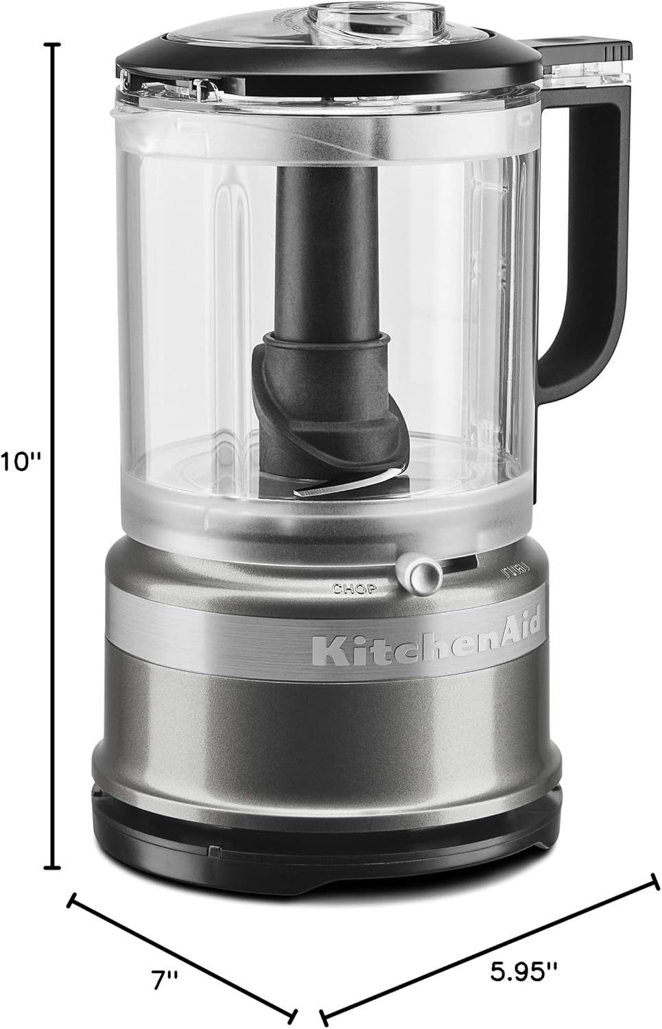 KitchenAid 5 Cup Food Chopper KFC0516BM, Matte Black