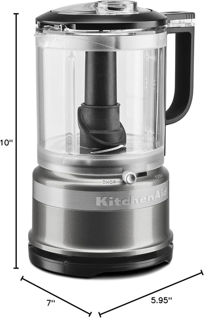 KitchenAid 5 Cup Food Chopper KFC0516BM, Matte Black