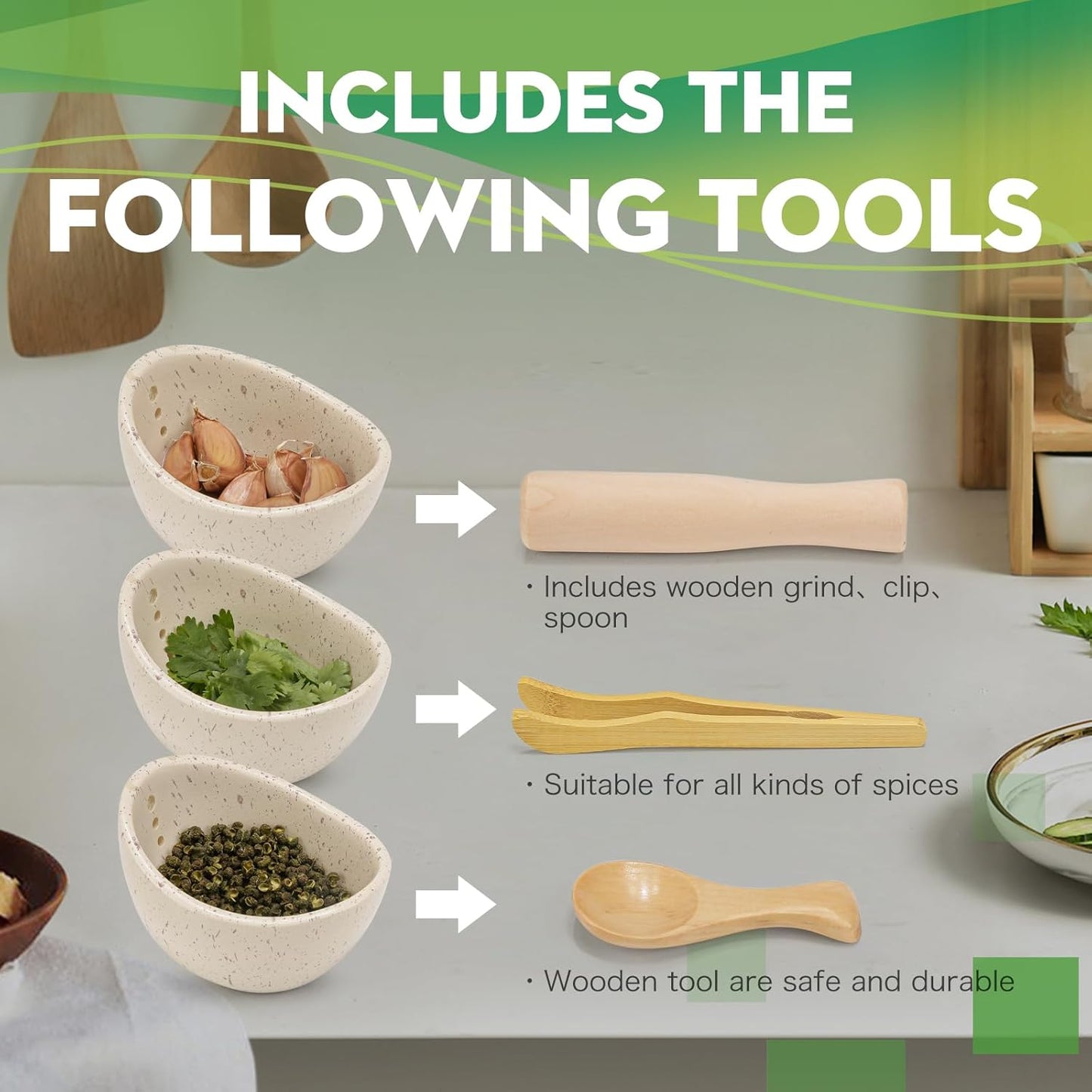Herb Stripper Bowl, Ceramic Herb Peeling Bowl, Kitchen Herbs Leaf Stripping Tool, Pottery Herb Peeler for Kale, Thyme, Basil, Rosemary Stripper (A-Style, 1 pc)