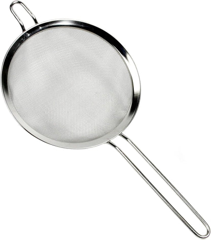 Chef Craft Select Mesh Strainer, 7 inch, Stainless Steel