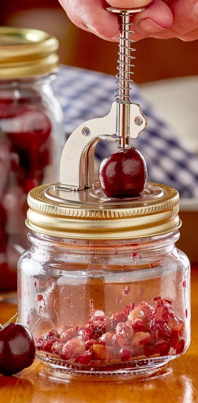 Cherry Pitter Push Button for Glass Jar