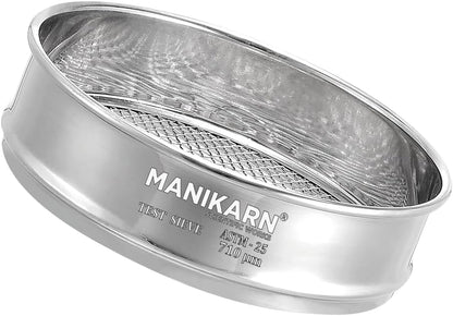 Lab Test Sieve 8 Inch, Stainless Steel 304, Mesh 8 (2360 Micron)