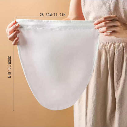 FATCAT Fine Mesh Cheese Cloth, Fine Mesh Strainer Bags, Nut Milk Bag with Stainless Steel Handle, Cheesecloth for Straining, Turkey, Cooking, Cheese, NutMilk, Juices, S