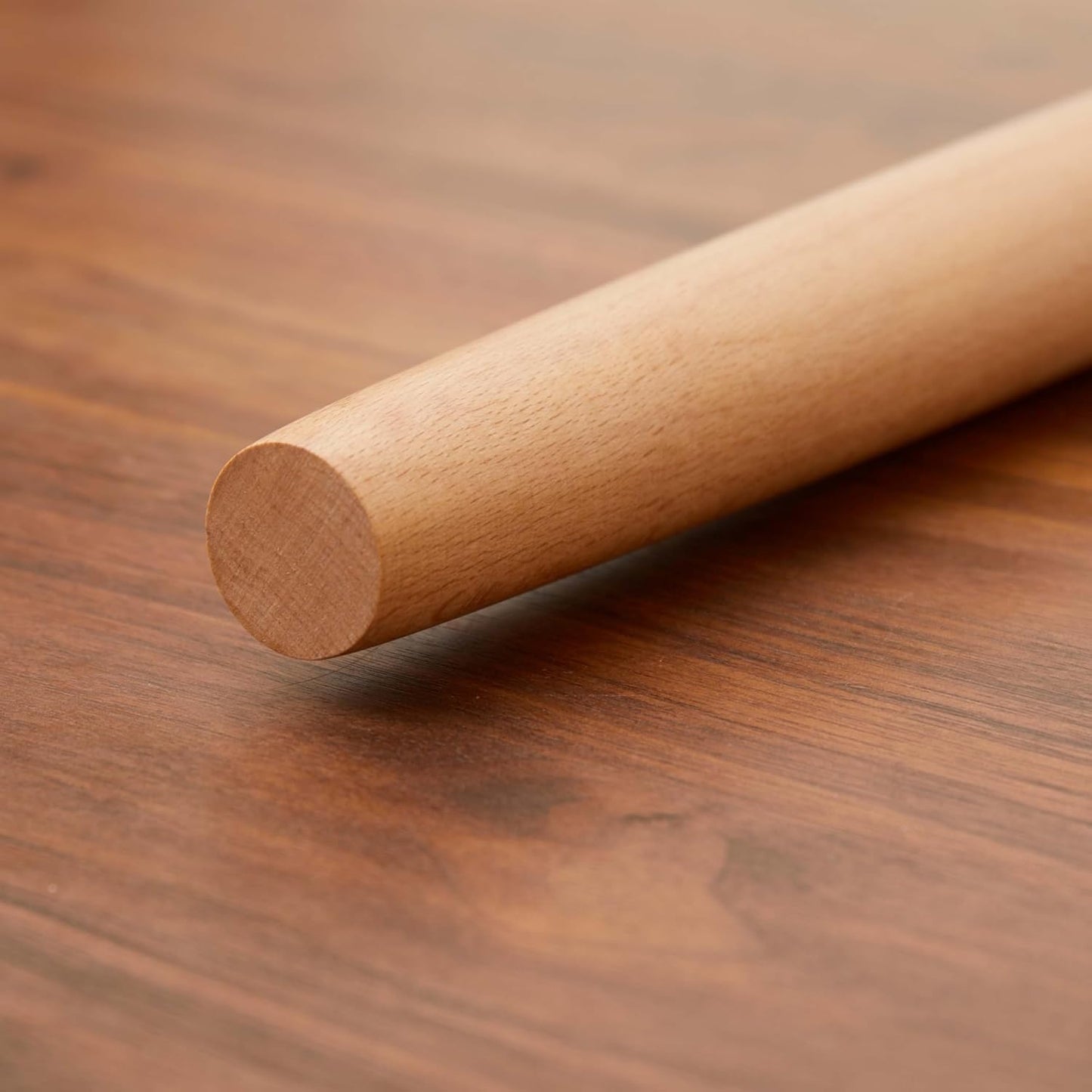 French Rolling Pin for Dough - Fulimax 16" Classic Wood Rolling Pins for Baking, Dough Roller for Fondant Pizza Pie Crust Cookie Pastry Pasta, Kitchen Baking Supplies, Beech Wood