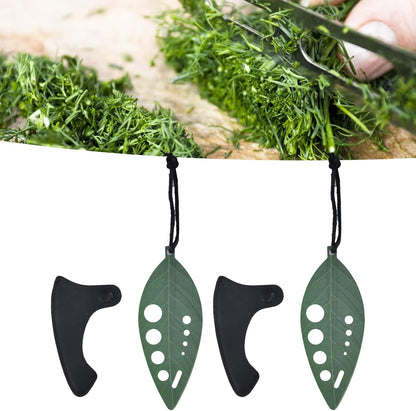 Herb Stripper Tool Stainless Steel, 9 Holes Herb Leaf Zipper Leaf Herb Stripper with 9 holes Leaf Remover Kale stripper Kitchen Tool for Chard Collard Greens Thyme and Rosemary